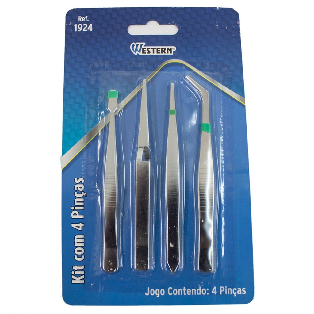 KIT DE PINCAS COM  4 UNDS