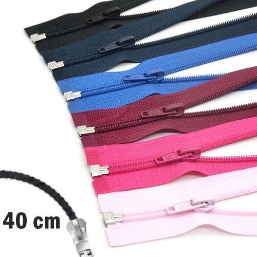 [710] ZIPER DEST DE NYLON 40CM